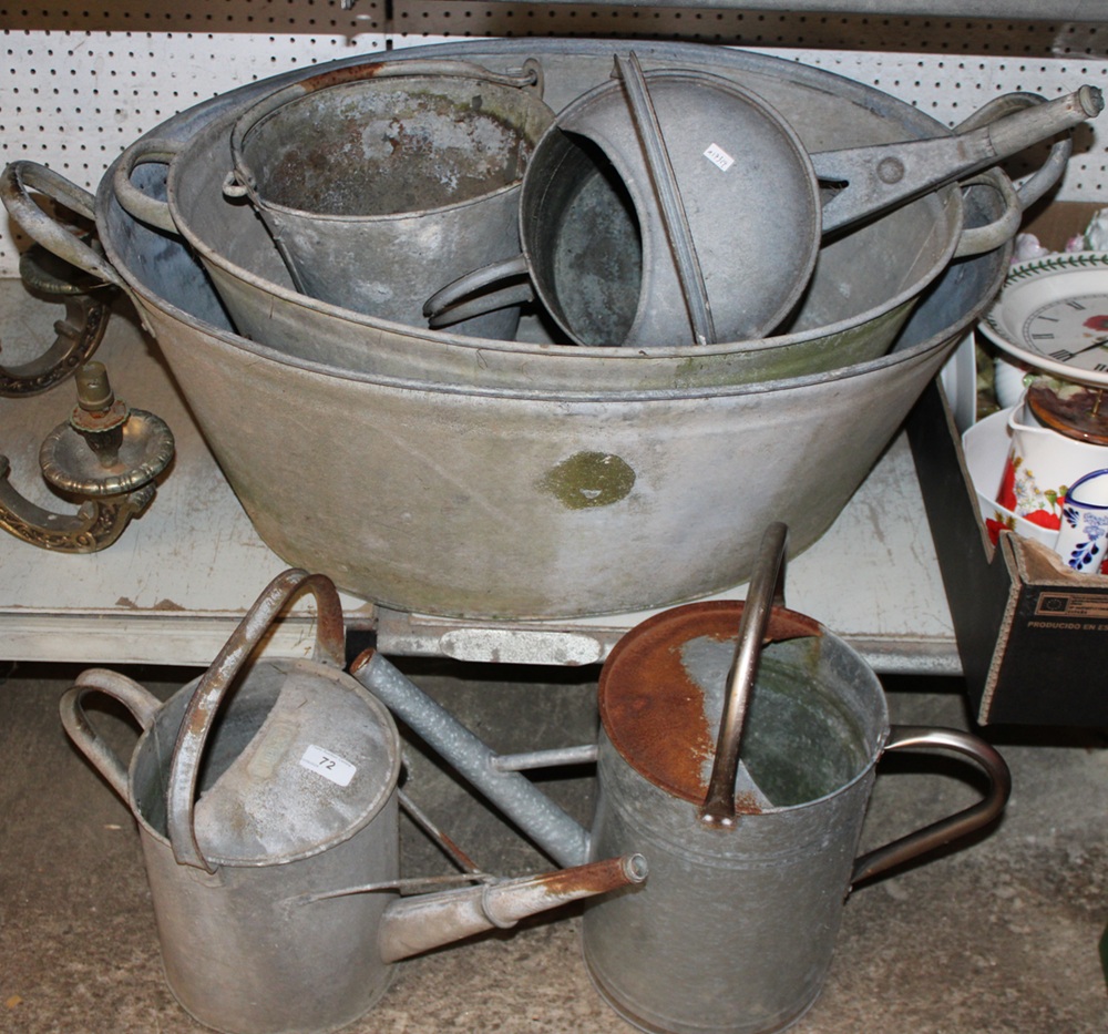 Galvanized items (10th Sept)