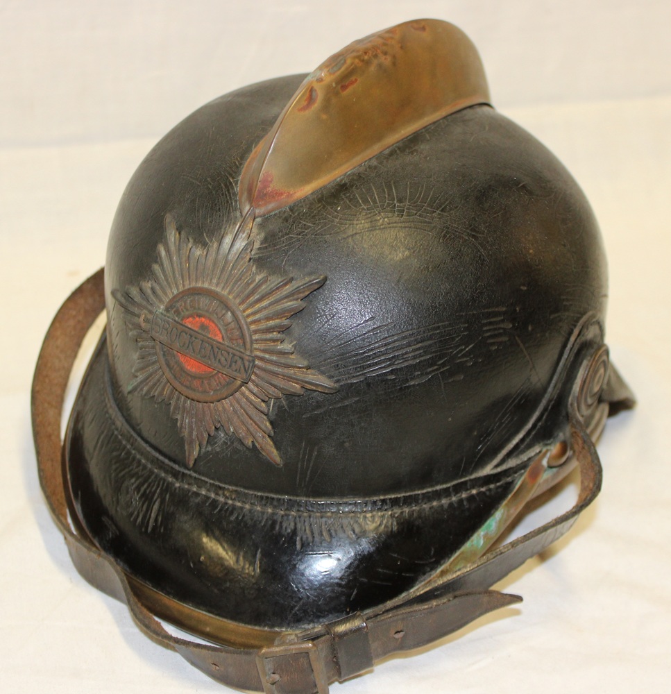 First War German Fire Brigade helmet - next Collectors Sale